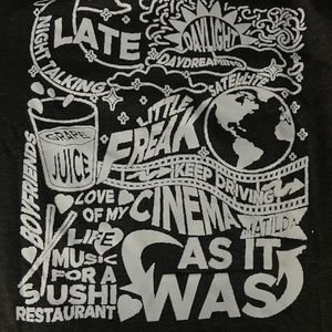 Harry’s House lightweight sweatshirt. Charcoal grey. Size M.